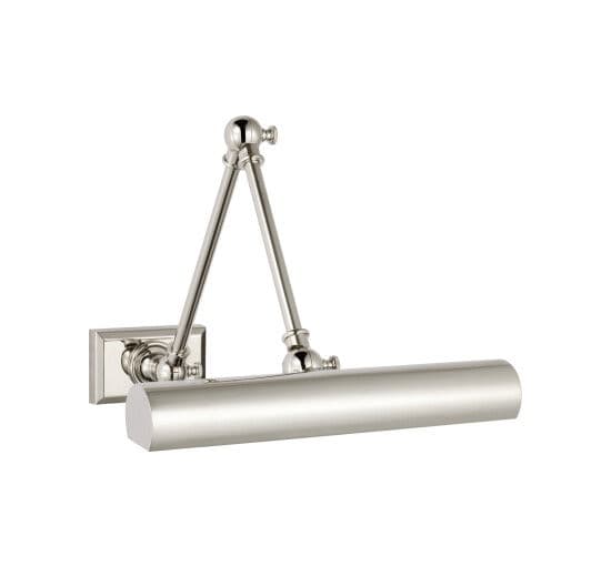 Cabinet Maker 12" vägglampa dubbel polished nickel