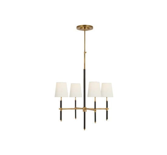 Bryant Wrapped Chandelier Brass S
